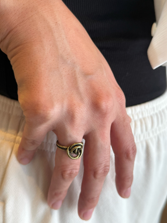 沖縄の士族の伝統の縁を結ぶ400年の歴史を持つ指輪〝結び指輪〟【送料無料】 9枚目の画像