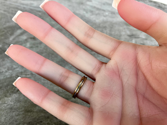 沖縄の士族の伝統の縁を結ぶ400年の歴史を持つ指輪〝結び指輪〟【送料無料】 7枚目の画像