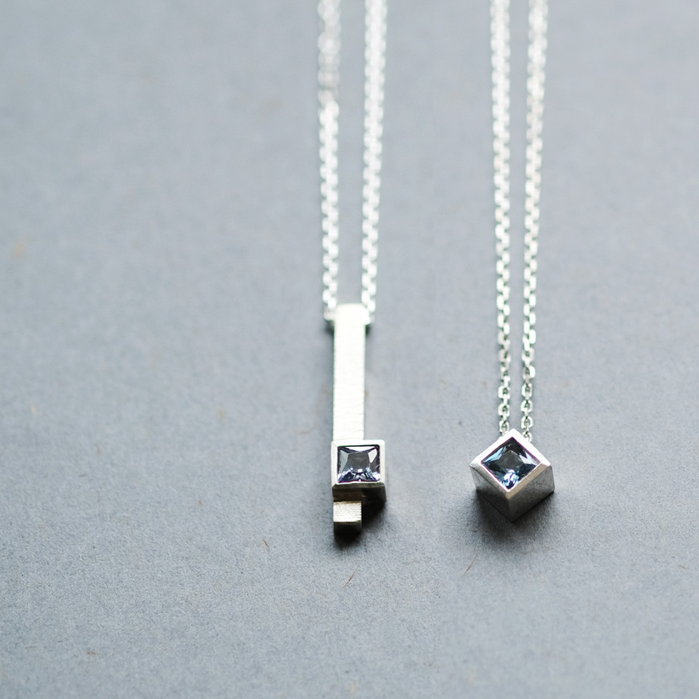 tartar アクアマリンマルチスタイルペンダント ネックレスブレスレットセット tartar アクアマリンマルチスタイルペンダント ネックレス