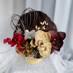 感謝価格♥️プリザーブド&ドライフラワーの髪飾り♥️結婚式 卒業式 入学式 感謝価格♥️プリザーブド&ドライフラワーの髪飾り♥️結婚式 卒業式