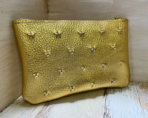 BULGARI ゴールド 化粧ポーチ BULGARI ゴールド 化粧ポーチ ノベルティ】 ブルガリ BVLGARI