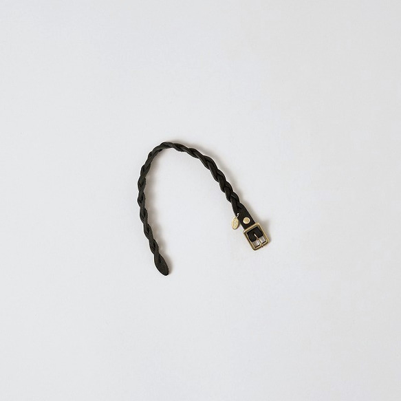 【全6色】Narrow Bracelet / BLACK *レザーブレスレット*プエブロ 1枚目の画像