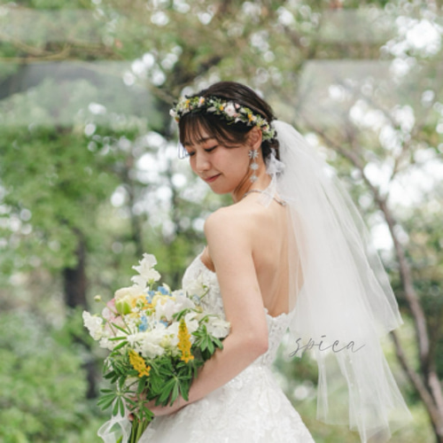 プリザーブドフラワー 花冠 オーダー】花冠 プリザーブドフラワー ドライフラワー