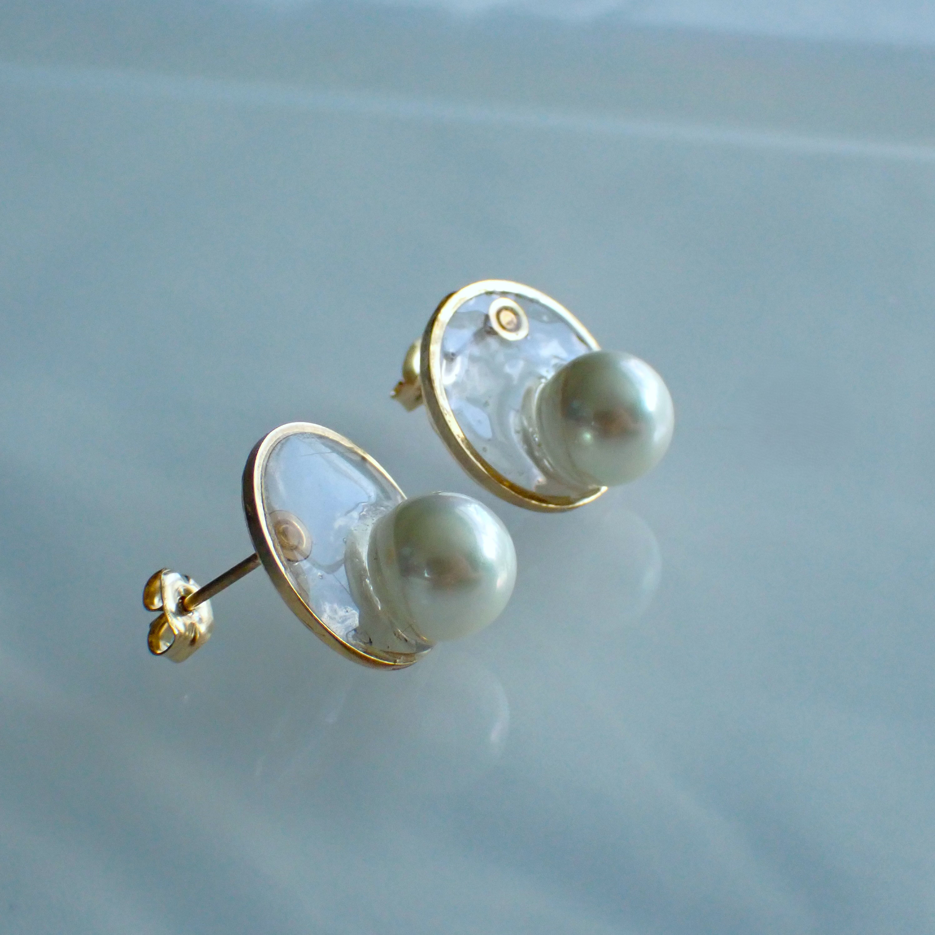 14kgf│軌道まわる星-L- ピアス/イヤリング