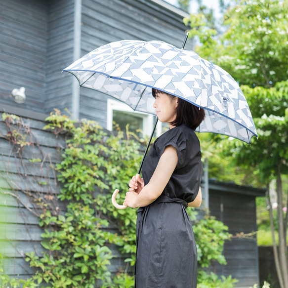 【傘】融合-RIBBON-灰色 第1張的照片