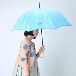 【雨傘】融合-GURUGURU-淺藍色 第1張的照片