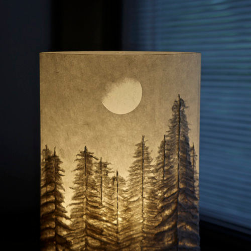 彼方へ」和紙de夜空のランプシェード スタンドライト・テーブルランプ