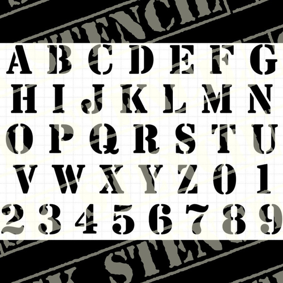 ステンシルシート 【F-1】 その他素材 ⚠プロフ必読⚠SK STENCIL 通販 