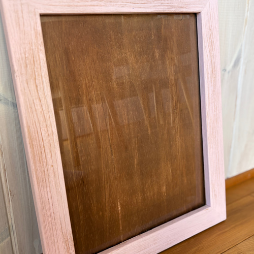 ヘザーブラウン フォトフレーム アートフレーム 木材 ハワイ