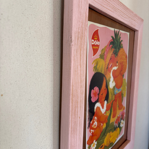 ヘザーブラウン フォトフレーム アートフレーム 木材 ハワイ