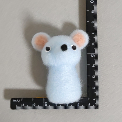 羊毛フェルト人形　ねずみさん、ハンドメイド 9691d7dbe67578ce03c3fb37fb006f