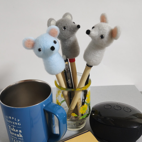 指人形　ネズミ 3枚目の画像