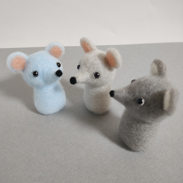 羊毛フェルト　人形　ねずみ　ハンドメイド ネズミ 羊毛フェルト 羊毛フェルト Sleeping forest 通販