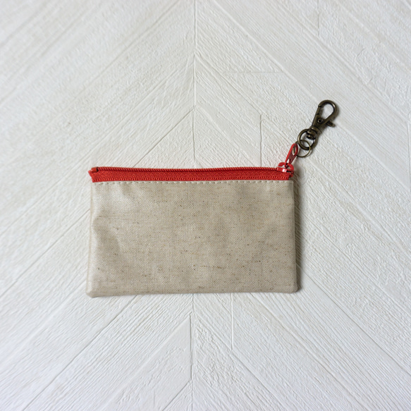 キーポーチ Nancy Animal　リバティラミネート生地 10枚目の画像