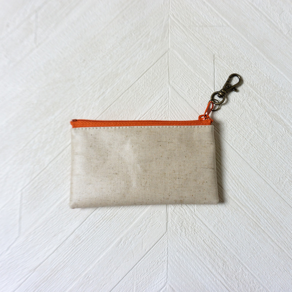 キーポーチ Nancy Animal　リバティラミネート生地 4枚目の画像