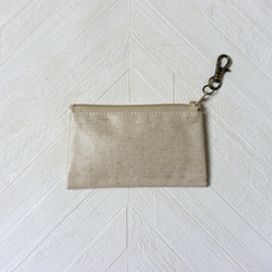 キーポーチ Nancy Animal　リバティラミネート生地 7枚目の画像