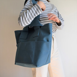 CLOUCHY SHOULDER BAG（オールミネラルブルー） 19枚目の画像