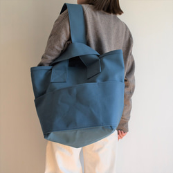 CLOUCHY SHOULDER BAG（オールミネラルブルー） 14枚目の画像