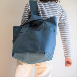 CLOUCHY SHOULDER BAG（オールミネラルブルー） 17枚目の画像