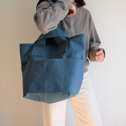 CLOUCHY SHOULDER BAG（オールミネラルブルー） 16枚目の画像