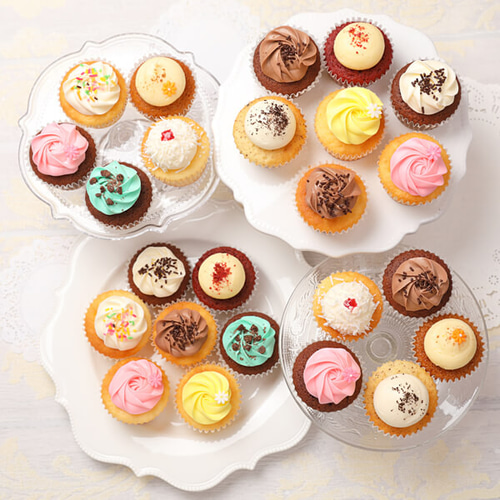 終了♡**ペパーミントグリーンのminiマドレーヌカップ**