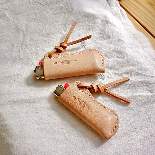 Bicライターケース 選べるサイズ展開 本革 ヌメ革 レザー S-019 その他