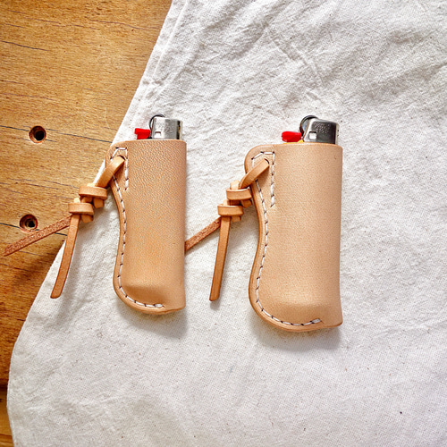 Bicライターケース 選べるサイズ展開 本革 ヌメ革 レザー S-019 その他