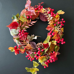 紅葉・もみじ リース のおすすめ人気通販｜Creema(クリーマ) 国内最大