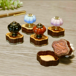 服やおむつにも！Elegant お名前スタンプ(Mサイズ) 5枚目の画像