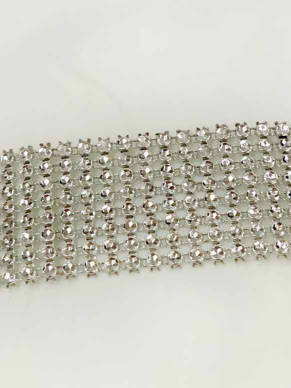 センターパーツ リボン パーツ グログランリボン キラキラ パーツ  