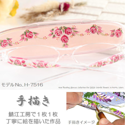 老花鏡　Reading Glasses　老眼鏡　手繪圖　Hand Paint 第3張的照片