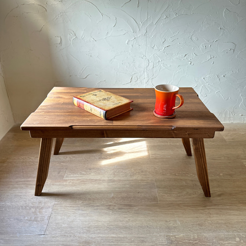 コーヒーテーブル　ビンテージ　古家具　ローテーブル　インテリア家具 Coffee Table / コーヒーテーブル 〈センターテーブル・サイド