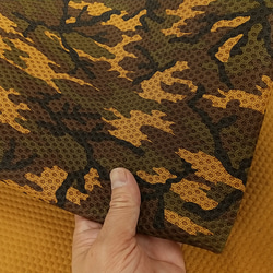 スペイン　HOSBO社　シープ素材　35デシ程度　1.0ｍｍ程度　黄色系 5枚目の画像
