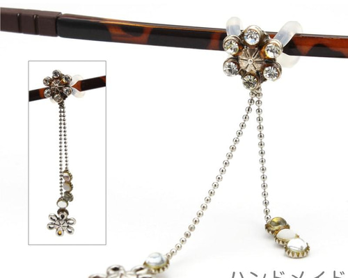 グラスチャーム メガネアクセサリー メガネ 老眼鏡 アクセサリー