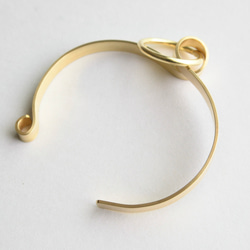 環形手鐲 A 黃銅 金黃銅 第4張的照片