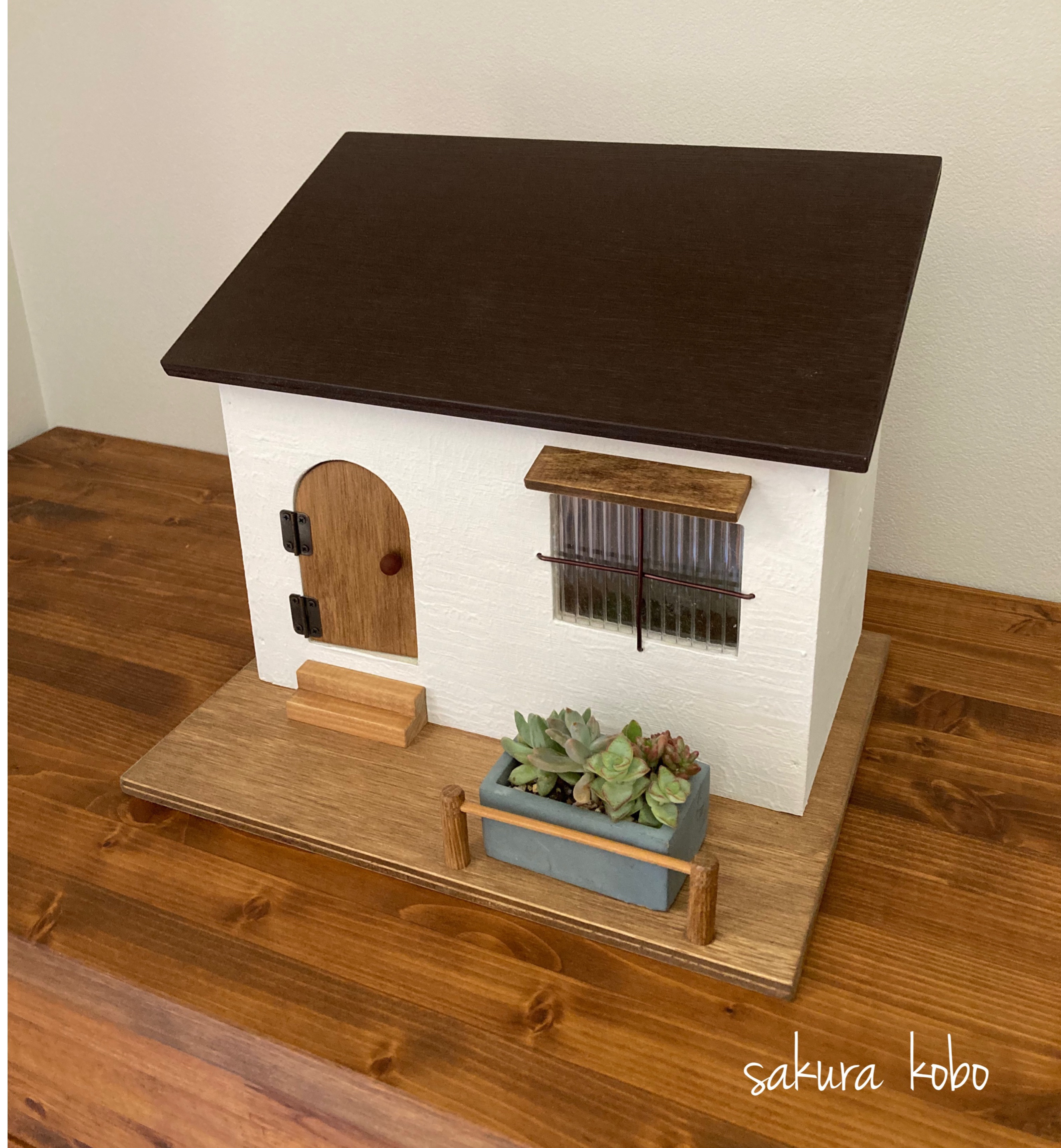 Many 家の形 小物入れ レンガ 雑貨 ナチュラル小物入 Many 家の形 小物