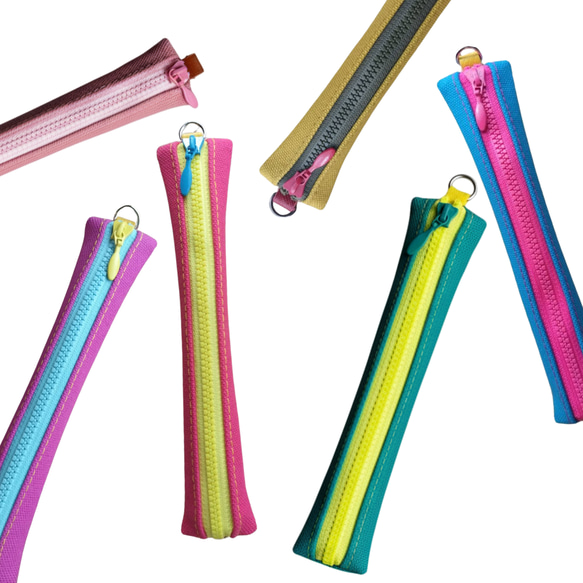 ペンケース スリムペンケース コンパクトペンケース 帆布 カラー