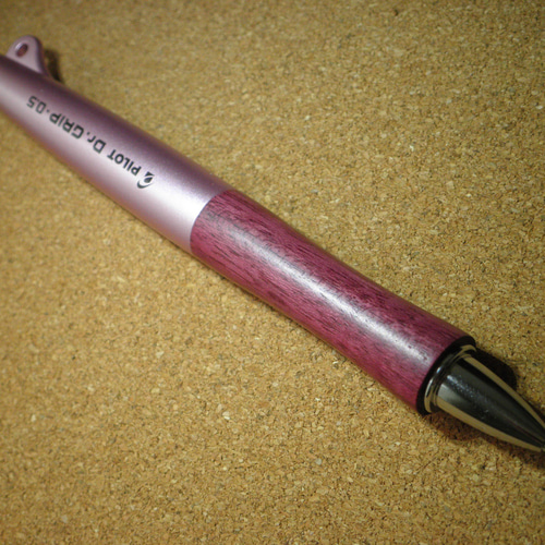 旧型ドクターグリップ シャンプーペンシル ウッドグリップにカスタム