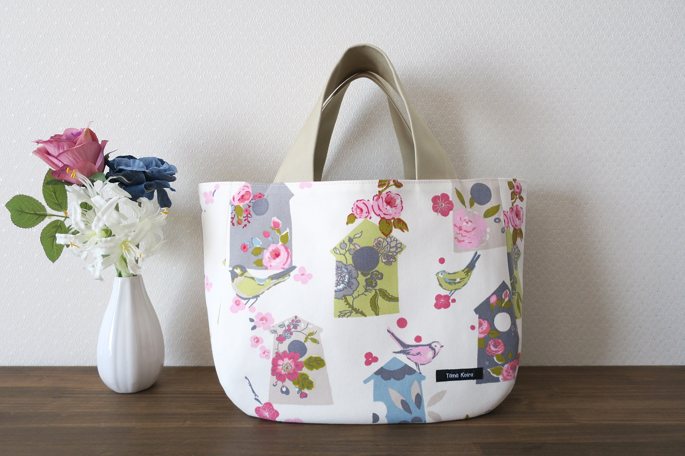 バードハウスのシンプルトート・Mサイズ（インポート）