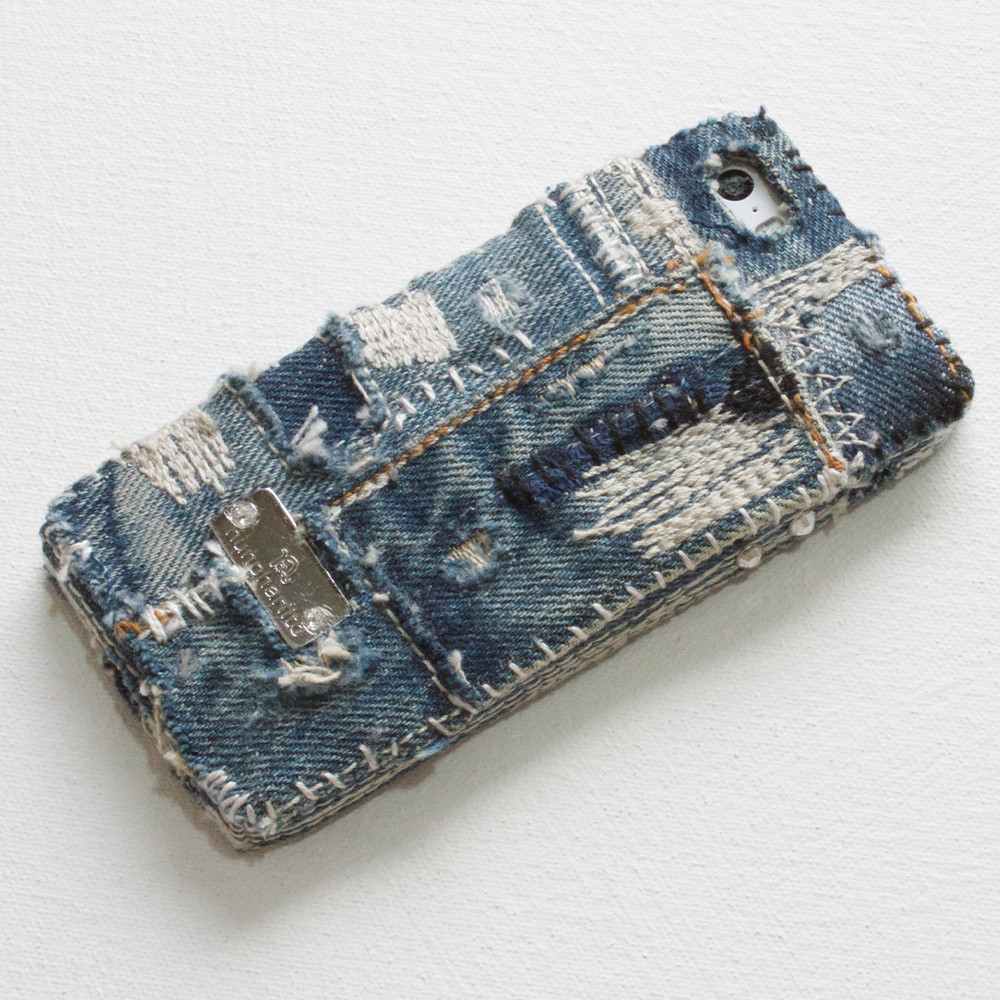 デニムコラージュiPhone・スマホケース_Mars - iPhone17ProMAX,16Proほか, Android