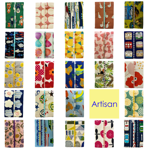 子供用ポケットティッシュケース 2個セット お名前タグつき その他入園