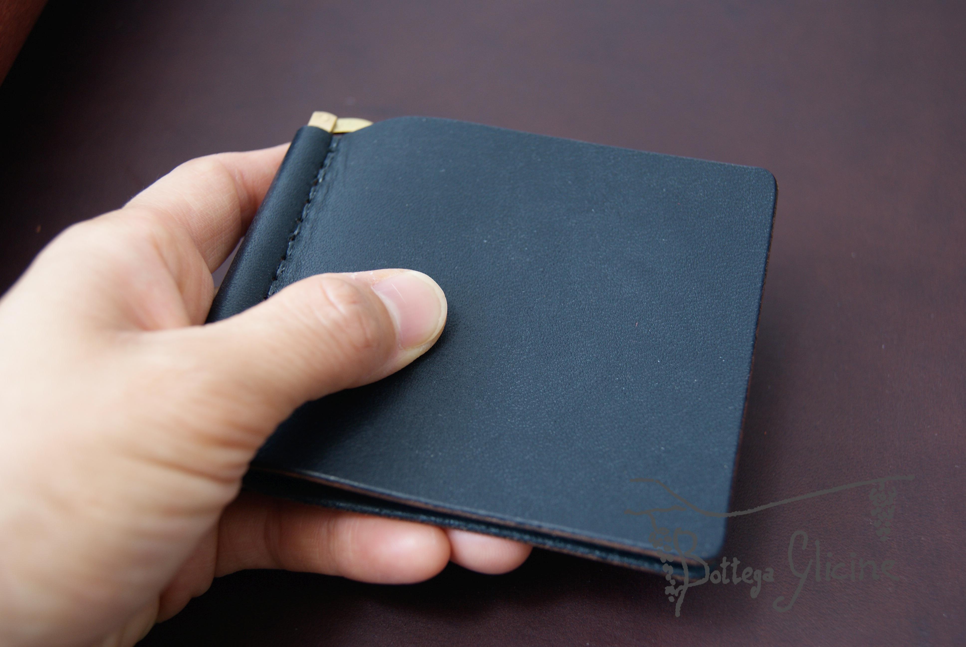 【マネークリップ / MONEY CLIP】 革財布 本革イタリアンレザー