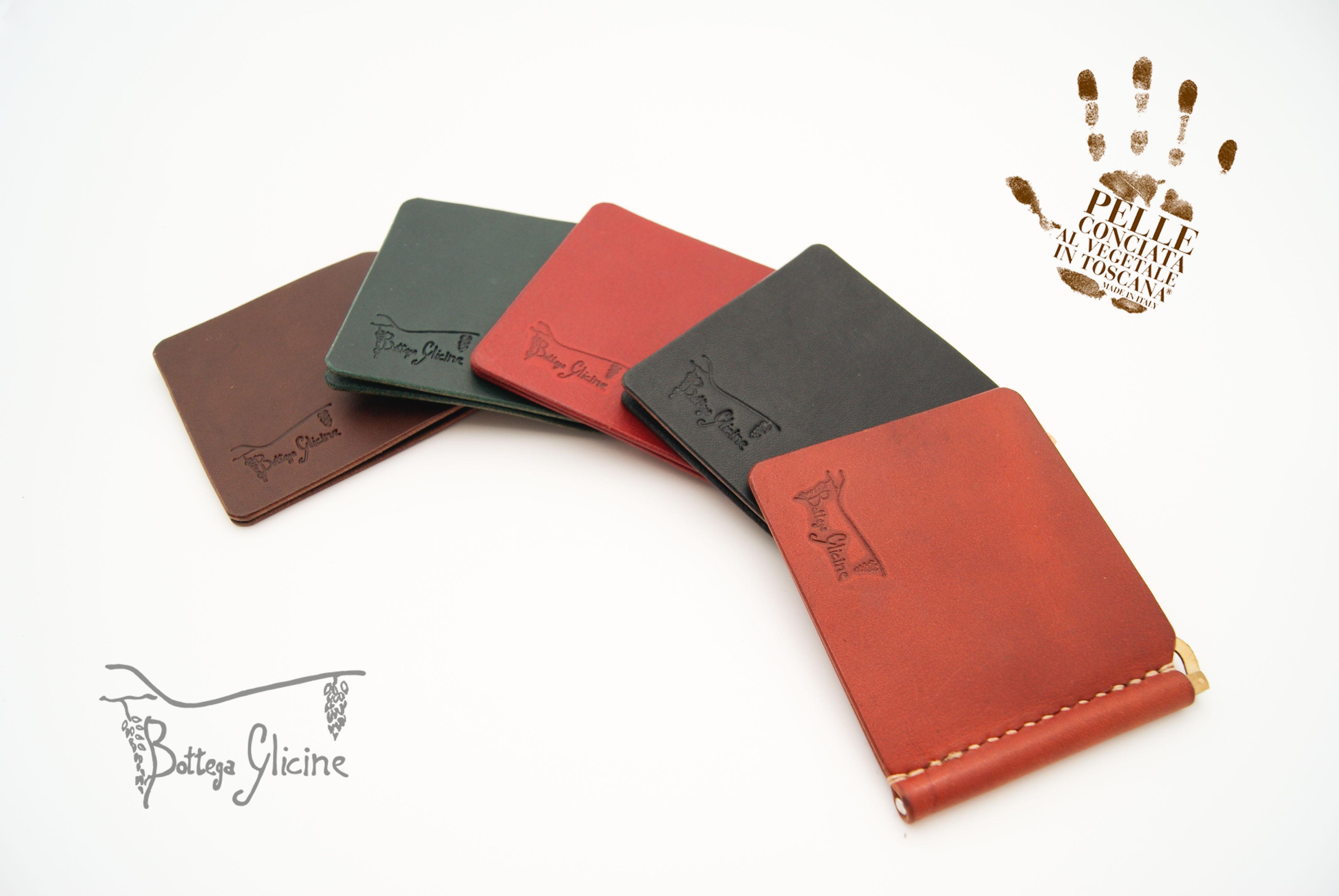 【マネークリップ / MONEY CLIP】 革財布 本革イタリアンレザー