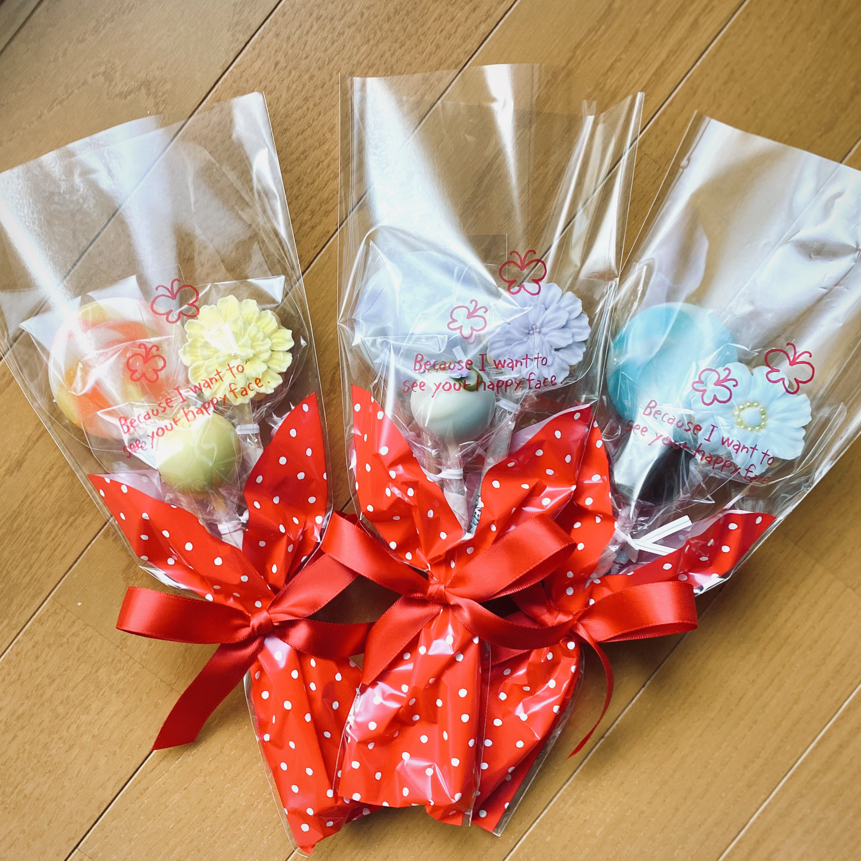 お菓子のプチブーケ ウエディングのプチギフトや発表会などにも