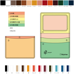 ２つ折りパスケース No.6 8枚目の画像