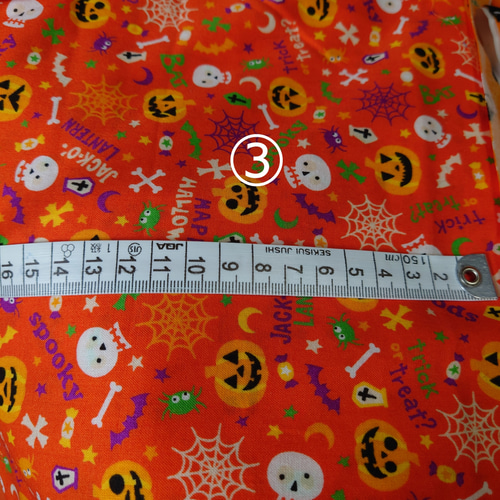 着せやすい犬服♪ハロウィンかぼちゃパンツ風ワンピース♪オーダー