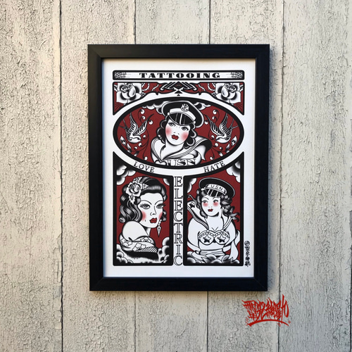 原画作品☆貼り絵【パキポディウムグラキリス〜おい！水くれよ！】 頬張る 