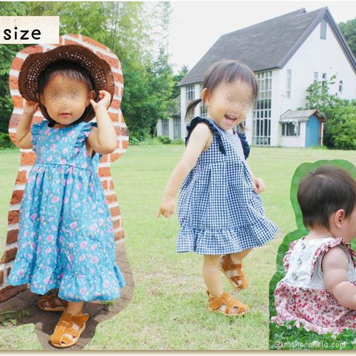 1位11冠】子供服 型紙 ワンピース フォーマル｜28wayノースリーブ