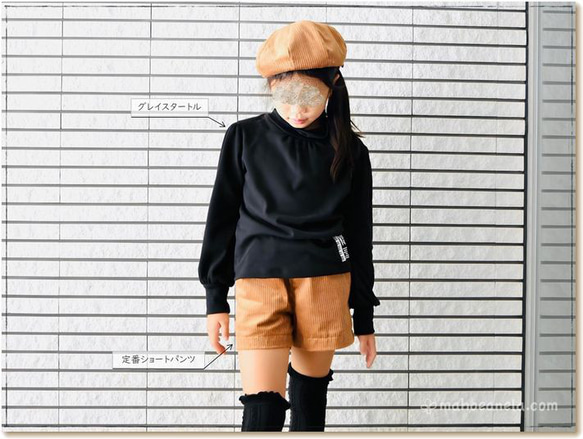 帽子 型紙 ベレー帽 パターン キャップ 小物 大人 レディース 子供｜ほっこりベレー【Ａ４印刷型紙】※作り方レシピ付き 5枚目の画像