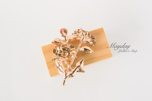 『優雅なブローチシリーズ〜可愛いマーガレットのブローチ』 5枚目の画像